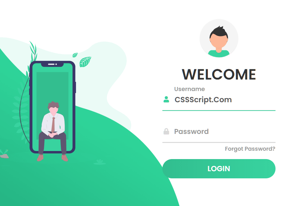 Responsive Beautiful Login Page Template